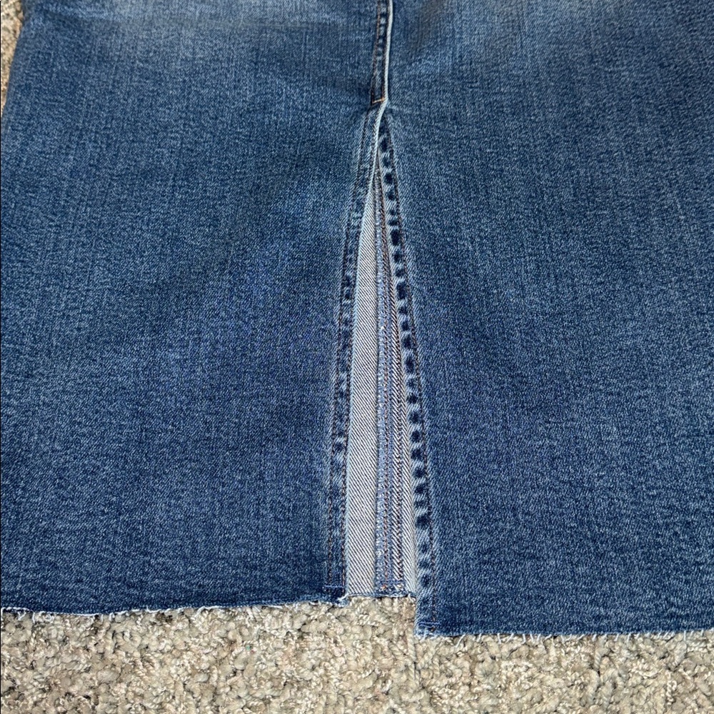 Judy Blue High Waist Midi Denim Skirt (XL) NWT - Picture 7 of 10